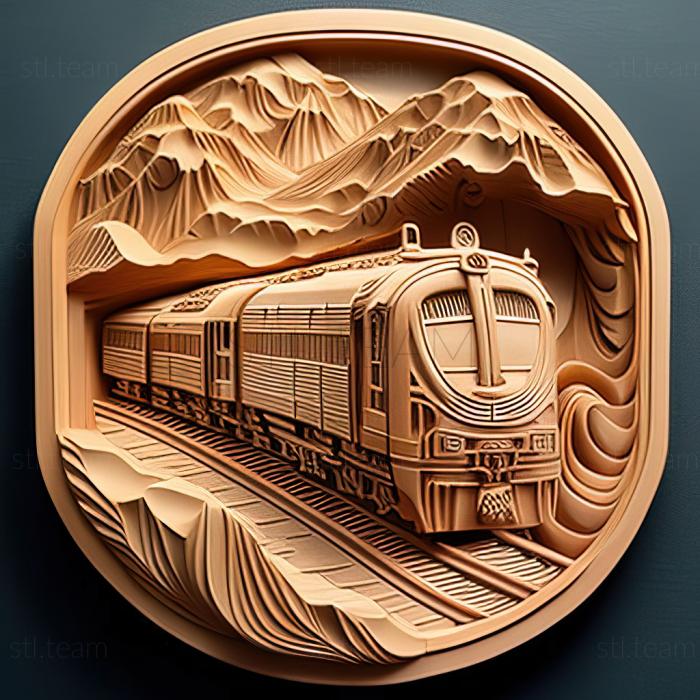 3D модель Поїзд Пусан (STL)
